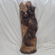 Three Bears on a Tree  17”-
