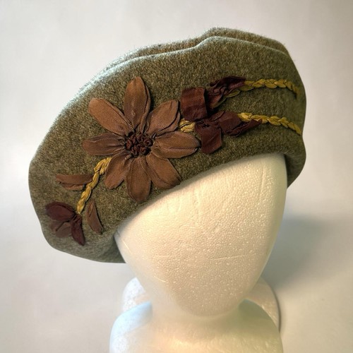 Vintage louise green wool - green,