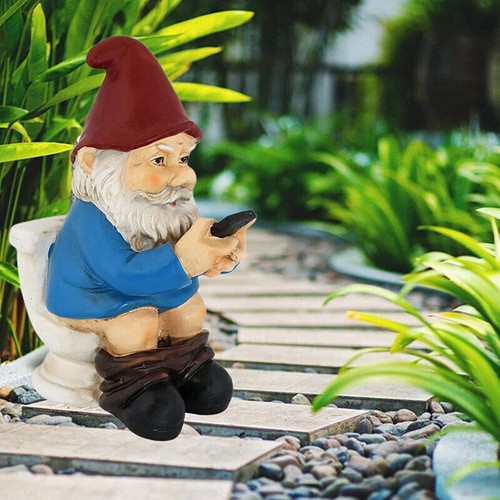 Garden gnome lawn ornament - garden,