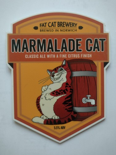 Fat cat brewery marmalade - cat,