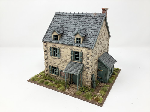Bastogne field ww2 - hq, building