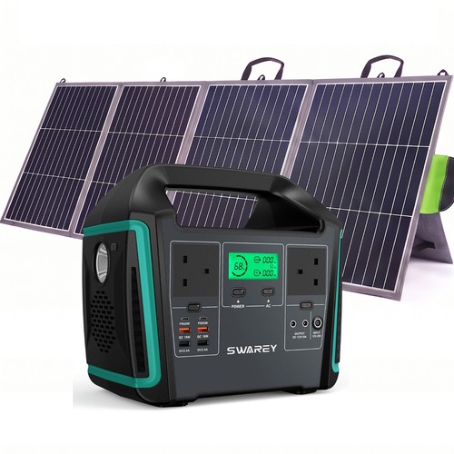 Power station with 200w solar - power,