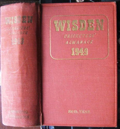 1949 wisden s - 1949, wisden's