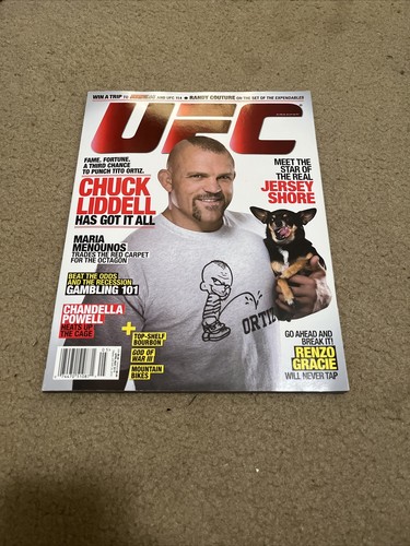 Ufc magazine chuck liddell - magazine,