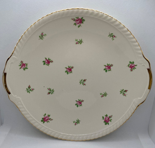 Johnson bros cake plate old - johnson,