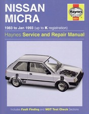 Haynes service and repair manual series: Nissan Micra service and repair manual