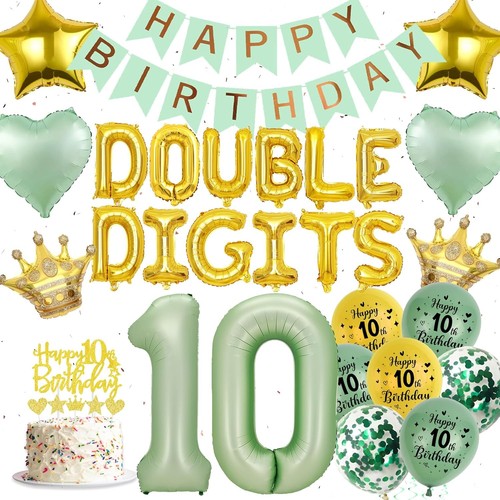 Double digits 10th birthday - double,