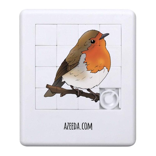 Perched robin bird - robin, sliding