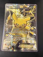 Pikachu EX -  XY124 - JUMBO - Black Star Promo - Pokemon card
