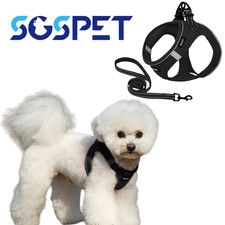 Small Dog Breathable Mesh Harness Soft Puppy Vest Chest Strap 3XS-L SGS UK HOT