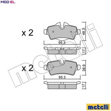 BRAKE PAD SET DISC BRAKE