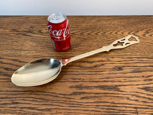 Huge welsh brass love - love, spoon