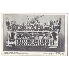 BIRMINGHAM Decorated Tram for Royal Visit 1909, Unposted