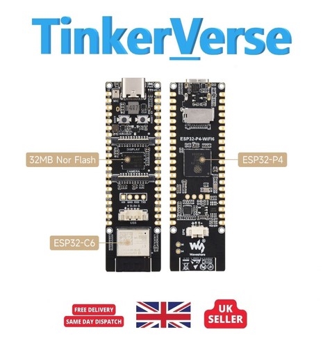Waveshare esp32 wifi6 - esp32-p4, +