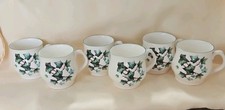 6 x Matching Ivy Patterned