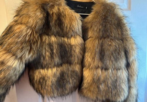 Fashion women black faux fur - fashion, women's