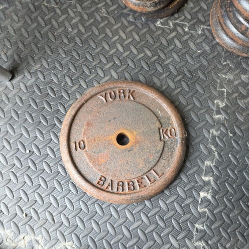 York 10kg weight - 10kg, cast