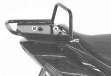 Yamaha FJR 1300 bis Bj.2005 Pipe Luggage Rack / Topcase Carrier Black BY H&B