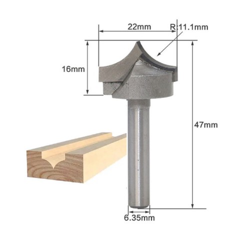 Carbide profile cutter round - carbide,