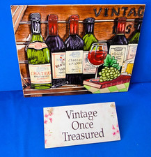 VINTAGE WINE Large Ceramic