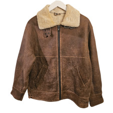 Vintage B3 B-3 Brown Shearling