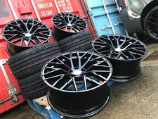 4X NEW 18" ALLOY WHEELS &
