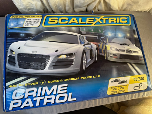 Scalextric crime patrol c1282 - crime,