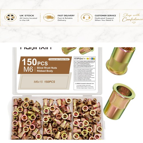 150 piece rivet nut - piece,