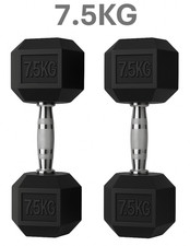 Hex Dumbbells Weights Rubber
