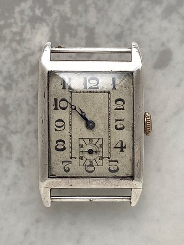 Attractive art deco silver - an,