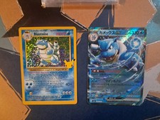 Blastoise Bundle 25th  Anniversary  1st Edition And Ex