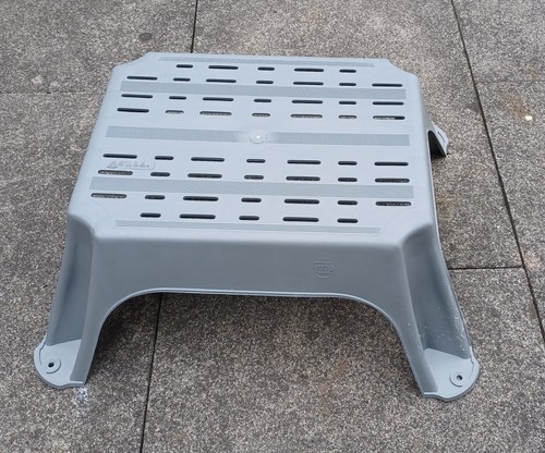 Grey caravan step - grey, heavy