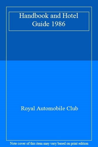 Handbook and hotel guide royal - handbook, guide,royal