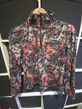 Berghaus Ladies Navala 1/2 Zip Fleece Uk Size 14 Tie Dye Print Outdoor Winter