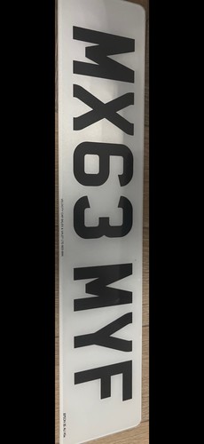Front numberplate 100 - front,
