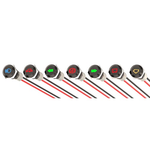 Led dashboard warning lights - led,