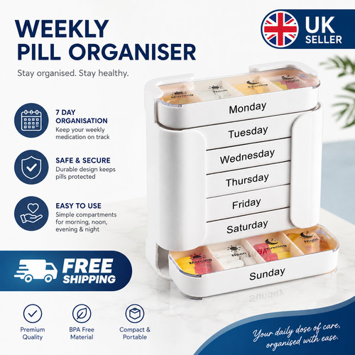 Weekly daily pill - daily, box