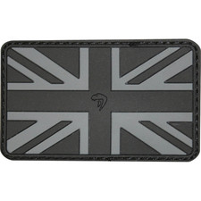 Viper Subdued Rubber Union Jack Patch Tactical Patch Hook Loop Backed 45 x 72mm