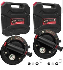 2VacuumSuction Cups Heavy Duty Glass Suckers Lifters 8 Inch Glass Lifters Vacuum