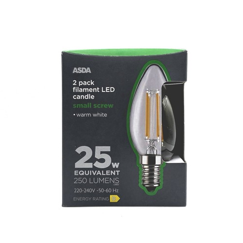 Pack 25w e14 led candle - 2,