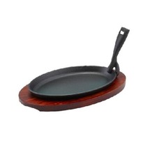 Cast Iron Sizzler Platter &