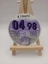 Vintage DISABLED VAUXHALL PLG