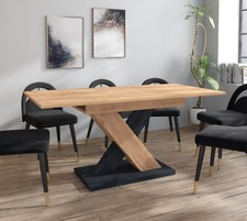 Modern dining table extendable - table,