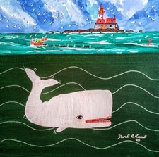 FARNE ISLAND WHITE WHALE