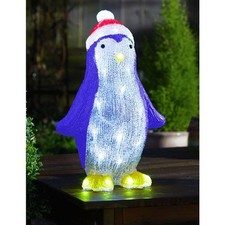 Christmas Inlit Ice Penguin