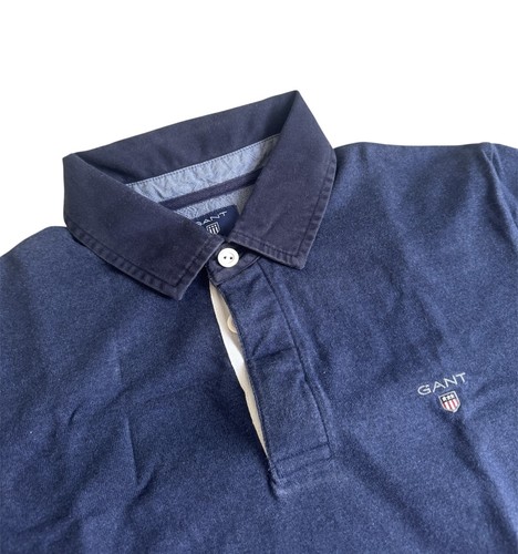 Gant mens navy rugby polo - gant,