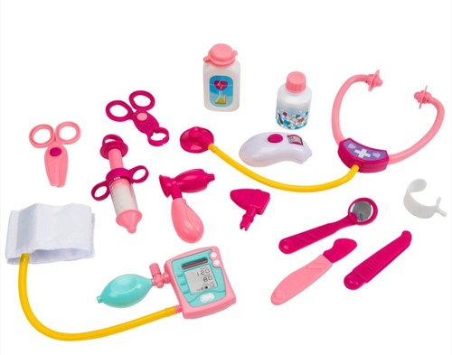 Children doctor pretend play - children's,