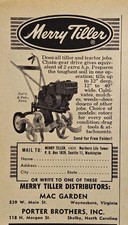1962 Merry Tiller Porter Bros