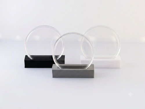 1oz silver coin display - 1oz, stand