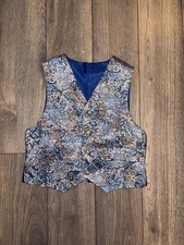 Vintage paisley waistcoat vest - paisley,